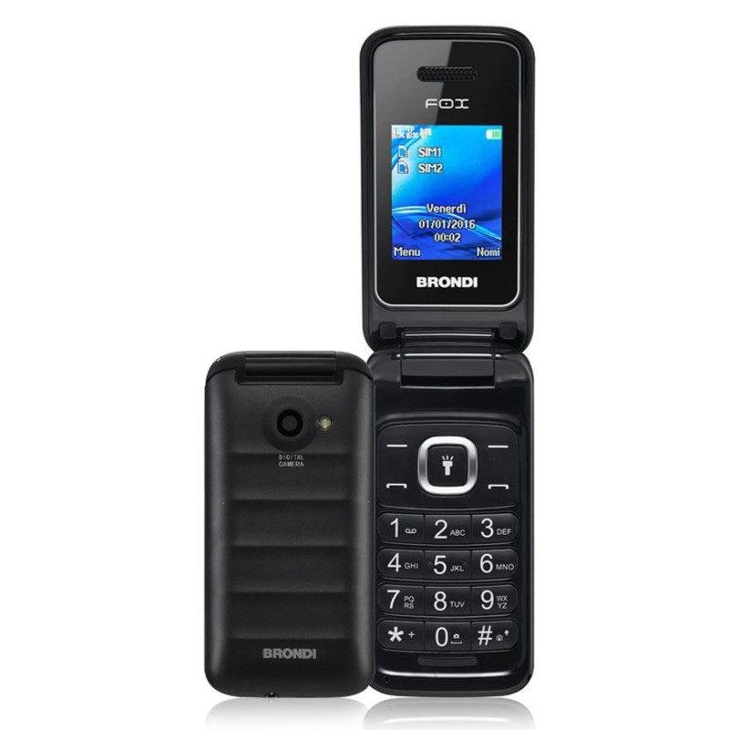 Brondi Telefono cellulare con sportellino dual SIM